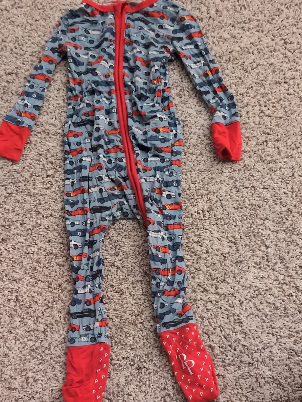 Posh Peanut Cars Footies Sleeper